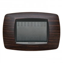 Placca Master Modo Wengè in tecnopolimero 3 posti 39TC463