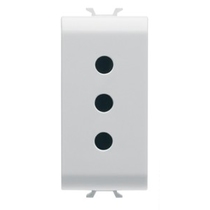 PRESA 10A STD ITALIANO BIANCA CHORUS GW10201 GEWISS