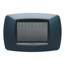 Placca Master Modo Blu notte in tecnopolimero 3 posti 39TC353