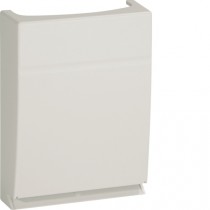 Angolo piano Bocchiotti APBN W per Canalina a battiscopa 81,5x22,5 B03241