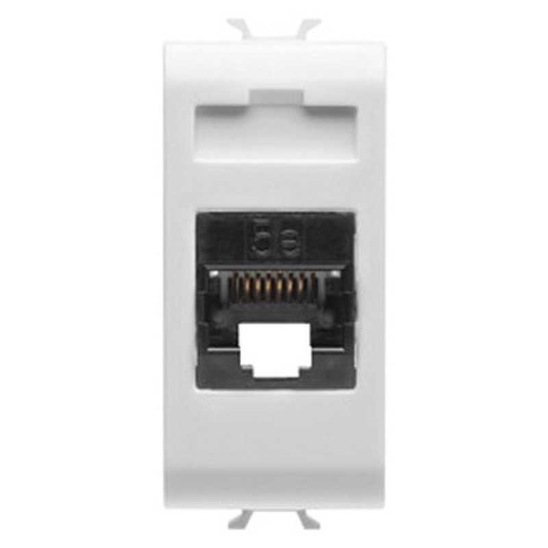 PRESA TELEFONICA RJ11 MODULO BIANCO CHORUS GW10401 GEWISS