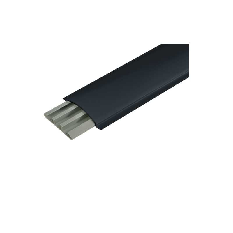 Canalina Bocchiotti CSP-N 75x17 W tre scomparti a pavimento  colore ardesia 75x17 B01331