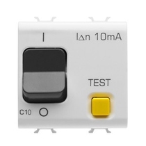 INTERR.AUT.MAGNET.DIFF.0,01 BIPOLARE 10A BIANCO CHORUS GW10485 GEWISS