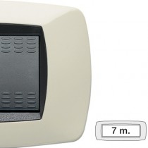 Placca Master Modo Avorio  in tecnopolimero 7 posti 39TC287