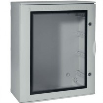 Quadro Bocchiotti VTR 05 OBLO' in Vetroresina porta trasparente IP66 96 moduli B04625