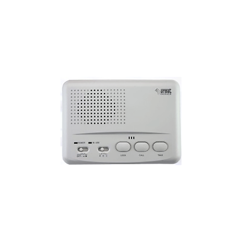 Interfono ad onde convogliate a due canali Grigio Urmet 8202/1