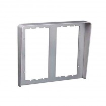 Visiera antipioggia Urmet a 2 file per 4 moduli Urmet 1158/624