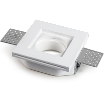 Faretto in gesso con staffe regolabili Lampo DIKCG/25