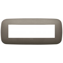 Placca Vimar Arkè Round 7 moduli Metal in tecnopolimero19687.80