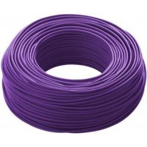 Cavo unipolare antifiamma 1 mmq Viola Matassa 100 Mt