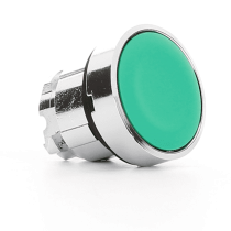 Pulsante Verde per foro Ø22 Schneider ZB4BA3