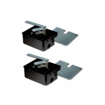 Casse di fondazione per motori FROG kit 2 pezzi CAME 001U1985