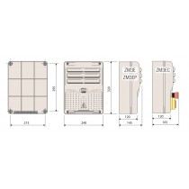 Quadro di comando per Motoriduttore FROG-AE CAME ZM3E
