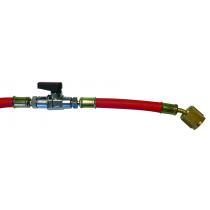 Tubo flessibile Rosso con attacco da 1/4 per Vuoto e Carico TECNOGAS 11494