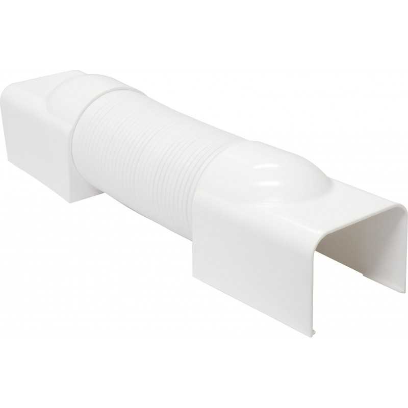 Curva flessibile 90x65 Bianco per canalizzazione Impanti di Climatizzazione Arnocanali ARN NKC6590.3