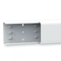 Canale per Climatizzatori con Coperchio a U 65x50 Bianca a Stecca da 2Mt. Arnocanali NKU5065.3