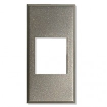 Adattatore per presa Rj45 e Rj12 Bticino Axolute Grigio Fanton 23926