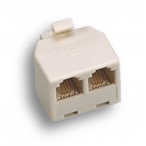 Adattatore da spina a doppia presa Rj14 6/4 Fanton 22350