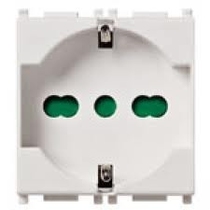 Presa universale VIMAR PLANA 2P+T 16A bianco