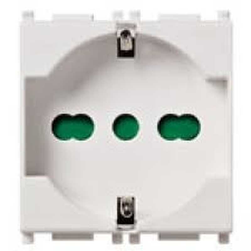 Presa universale VIMAR PLANA 2P+T 16A bianco