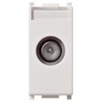 Presa TV-RD-SAT VIMAR PLANA diretta 1dB bianco