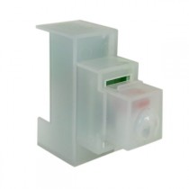 Rilevatore raggi infrarossi da incasso colore bianco Hiltron IRINJ45