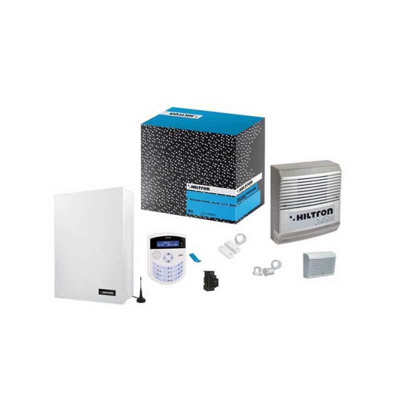 Kit antifurto con centrale XMR4000 completa di accessori Hiltron KXMR4000