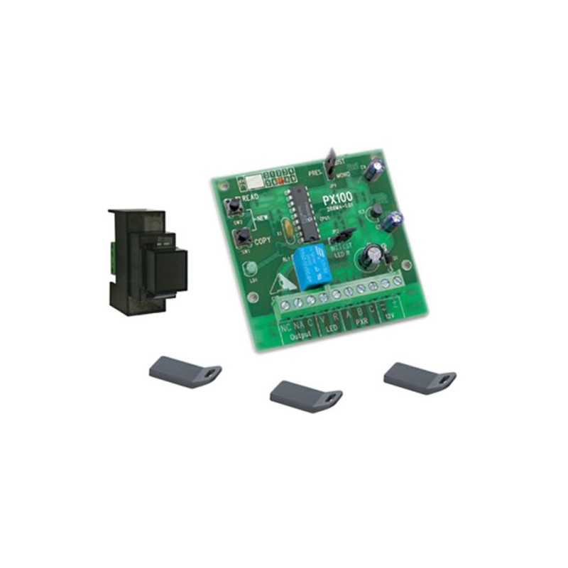 Kit chiave di prossimità con tre chiavi e inseritore Hiltron PXKEY103