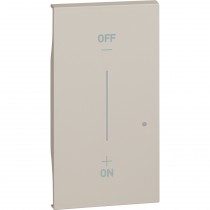 Cover per comando luci wireless colore sabbia Bticino Living Now KM42M2