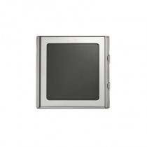 Modulo numero civico in acciaio lucido Sinthesi Steel Urmet 1158/12