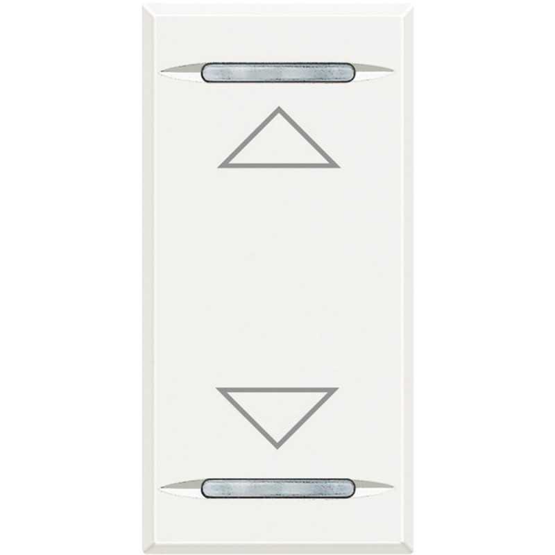 Copritasto Due Funzioni Su e Giù Serie Civili Bticino Axolute Bianca HD4911AH