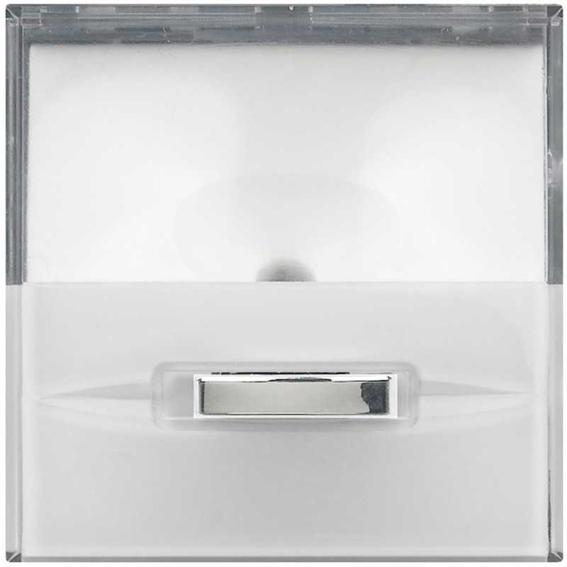 Lampada Segnapasso con Led a Luce Bianca Con Interruttore a Slitta 230Vac 2 Posti Serie Civili Bticino Axolute. H4382/230