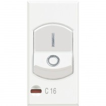 Interruttore Automatico Magnetotermico Bipolare 16A Serie Civili Bticino Axolute Bianca HD4301A16