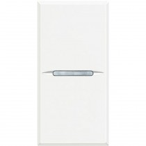 Deviatore Unipolare Assiale 16A Serie Civili Bticino Axolute Bianca HD4003N