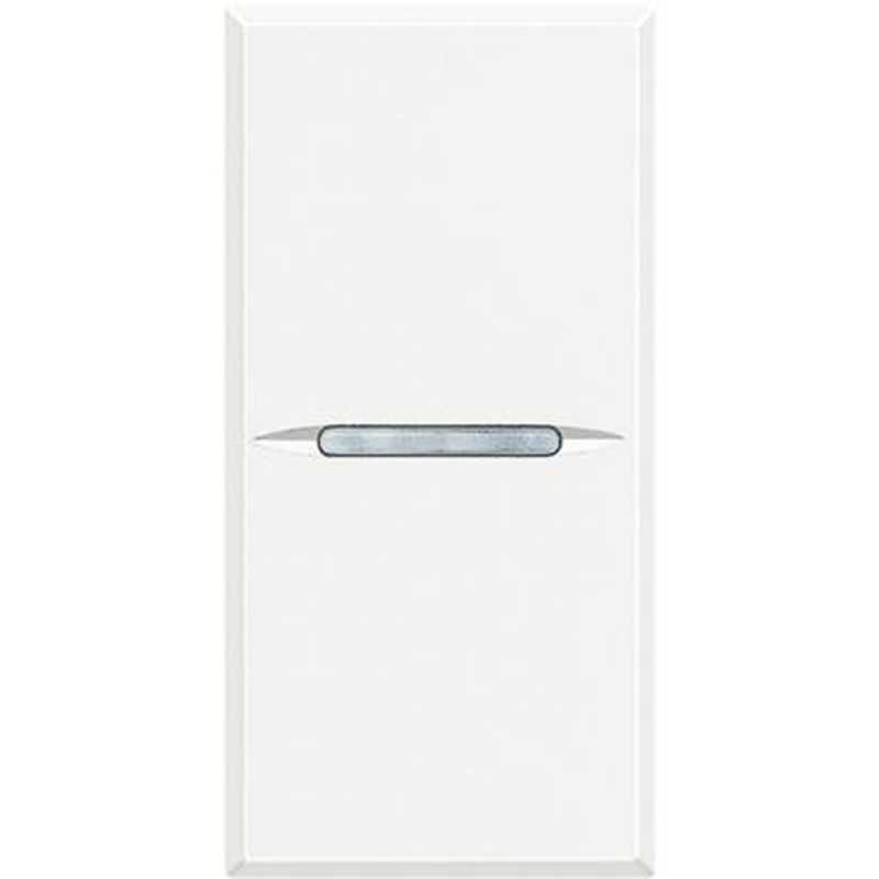 Deviatore Unipolare Assiale 16A Serie Civili Bticino Axolute Bianca HD4003N