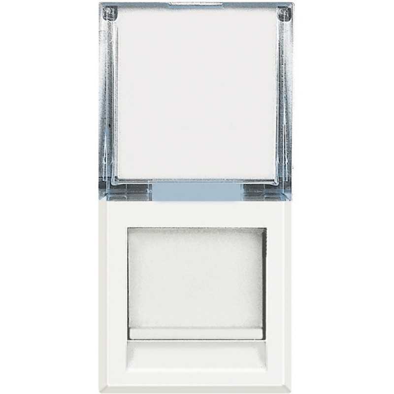 Connettore RJ45 Toolless Categoria 6 UTP Serie Civili Bticino Axolute Bianca HD4279C6