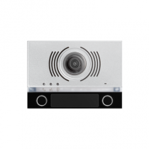 Frontalino Alpha per video posto esterno con due pulsanti e DDA Urmet 1168/142