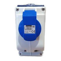 Presa Fissa interbloccata 2P+T 16A 220V IP44 Gewiss 66426