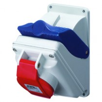 Presa Fissa interbloccata 3P+T 32A 380V IP44 Gewiss 66441