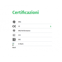 certificazioni Aspiratore diametro 100 elicoidale da muro PUNTO FILO MF 100/4" Vortice 11123