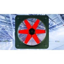 Aspiratore Elicoidale Industriale 220V 350mm con Portata di 1850Mc/h Vortice E354M