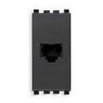 Presa Vimar Eikon RJ11 6/4 grigio