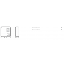 Regolatore di Velocità per Ventilatore a soffitto con Selettore On/Off Vortice SCRR5