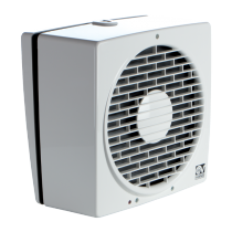 Aspiratore Elicoidale da Muro diametro 230 con Griglia a Chiusura Automatica Vortice 230AR