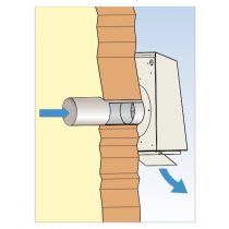 Aspiratore Centrifugo per Installazione Esterna EXT 100Elicent 2EX4034
