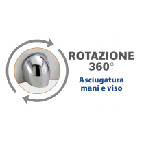 Asciugamano Elettrico Manuale HD 300  antivandalo Elicent 3EL3100