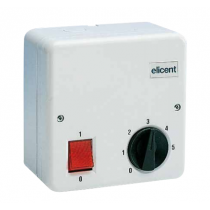 Regolatore di velocità monofase 5 velocità Elicent 2RV4042