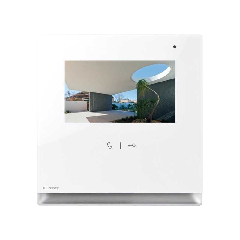 Monitor a Colori per Videocitofono da Interno Icona Bianco S2  Comelit 6601W