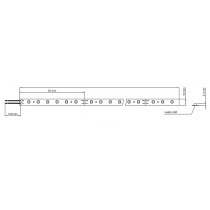 Striscia 600 Led Adesiva 5 Mt 24V IP65 SMD 120 Led/Mt Luce Naturale 4000K 120W Ledco SL120LBN65