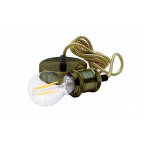 Portalampada a Sospensione Bronzo Century Fusion 150 FSBR-150